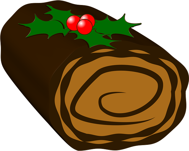 Bûche de noël au chocolat