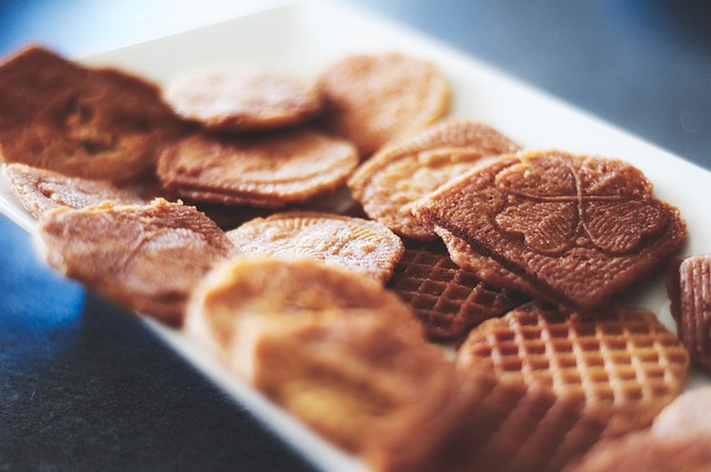 Gaufres salées au chèvre