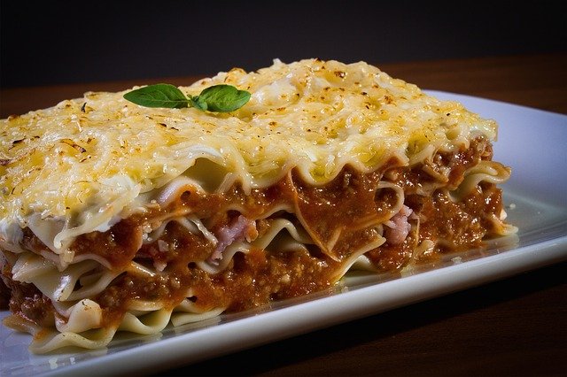 Lasagnes courgettes et poivrons