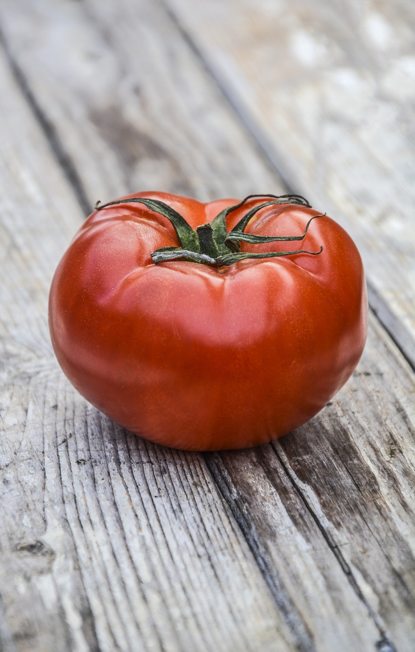 Tarte aux tomates multicolores