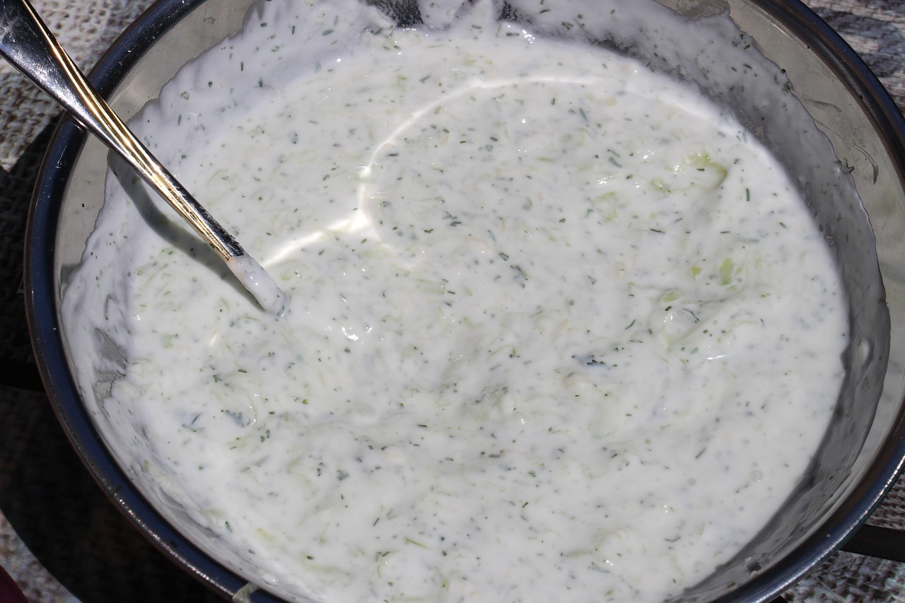 Tzatziki maison au citron