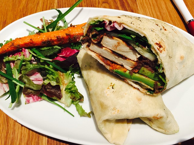 Wrap avocat bacon